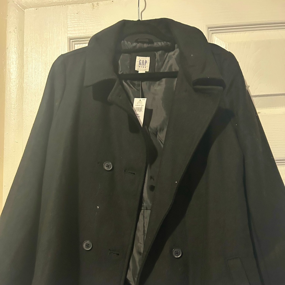 Michaels women Black Pea Coat